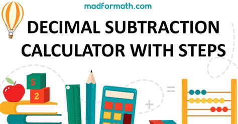 subtraction calculator with steps.
